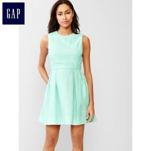 GAP 100% Cotton Sleeveless Fit and Flare Dress